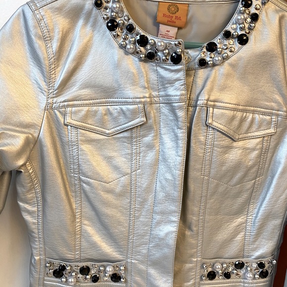 Faux Leather Jacket - Picture 2 of 5